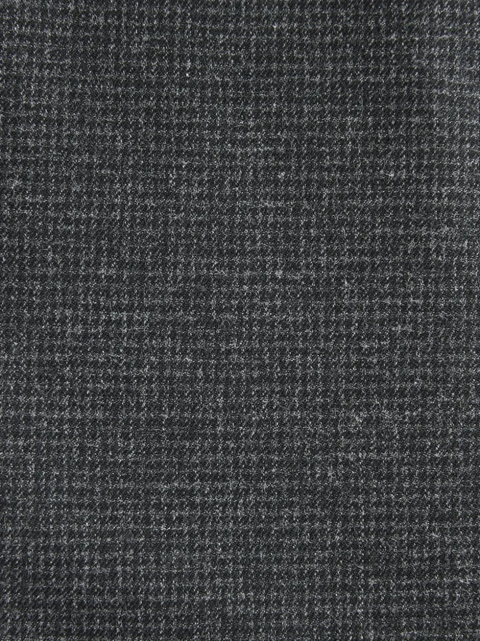 Grey Texture Straight Fit Smart Textured Trousers
