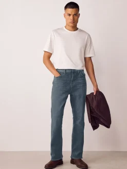 Grey Tint Bootcut Vintage Wash Denim Jeans