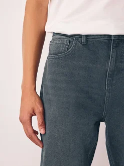 Grey Tint Bootcut Vintage Wash Denim Jeans