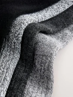 Grey Twisted Heavyweight Socks 4 Pack
