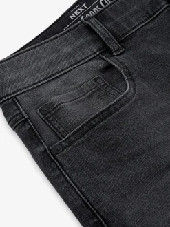 Grey Washed Slim Fit Essential Stretch Jeans