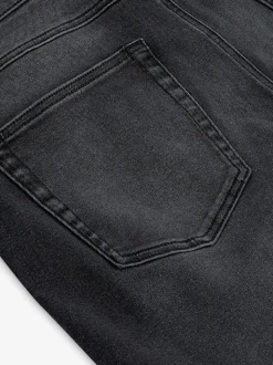 Grey Washed Slim Fit Essential Stretch Jeans