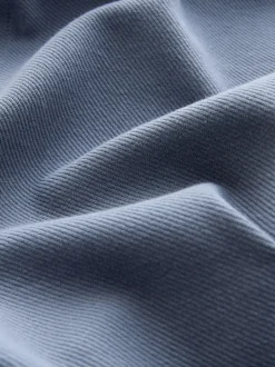 Grey/Blue Jersey Twill Popper Shackets 2 Pack