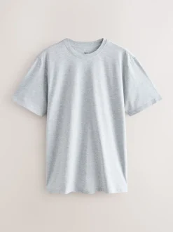 Grey/Burgundy Red Check Motionflex Cosy Short Sleeve Pyjamas Set