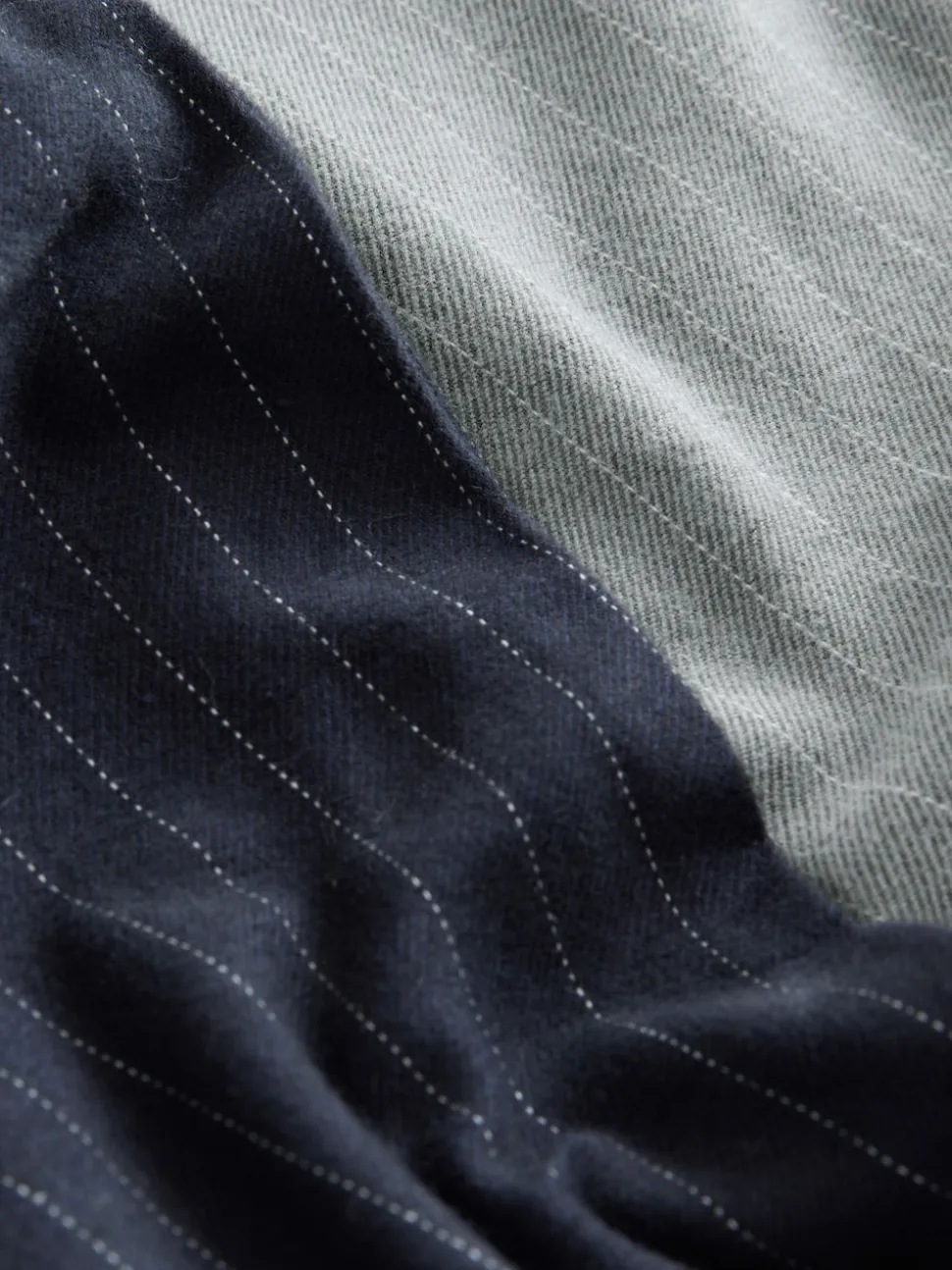 Grey/Neutral Stripe Woven Pyjama Bottoms 2 Pack