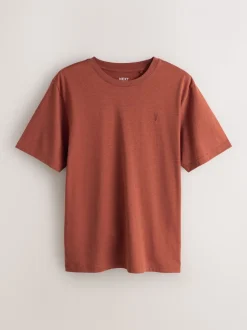 Grey/Orange/Grey/Blue Marls Regular Fit T-Shirts 4 Pack