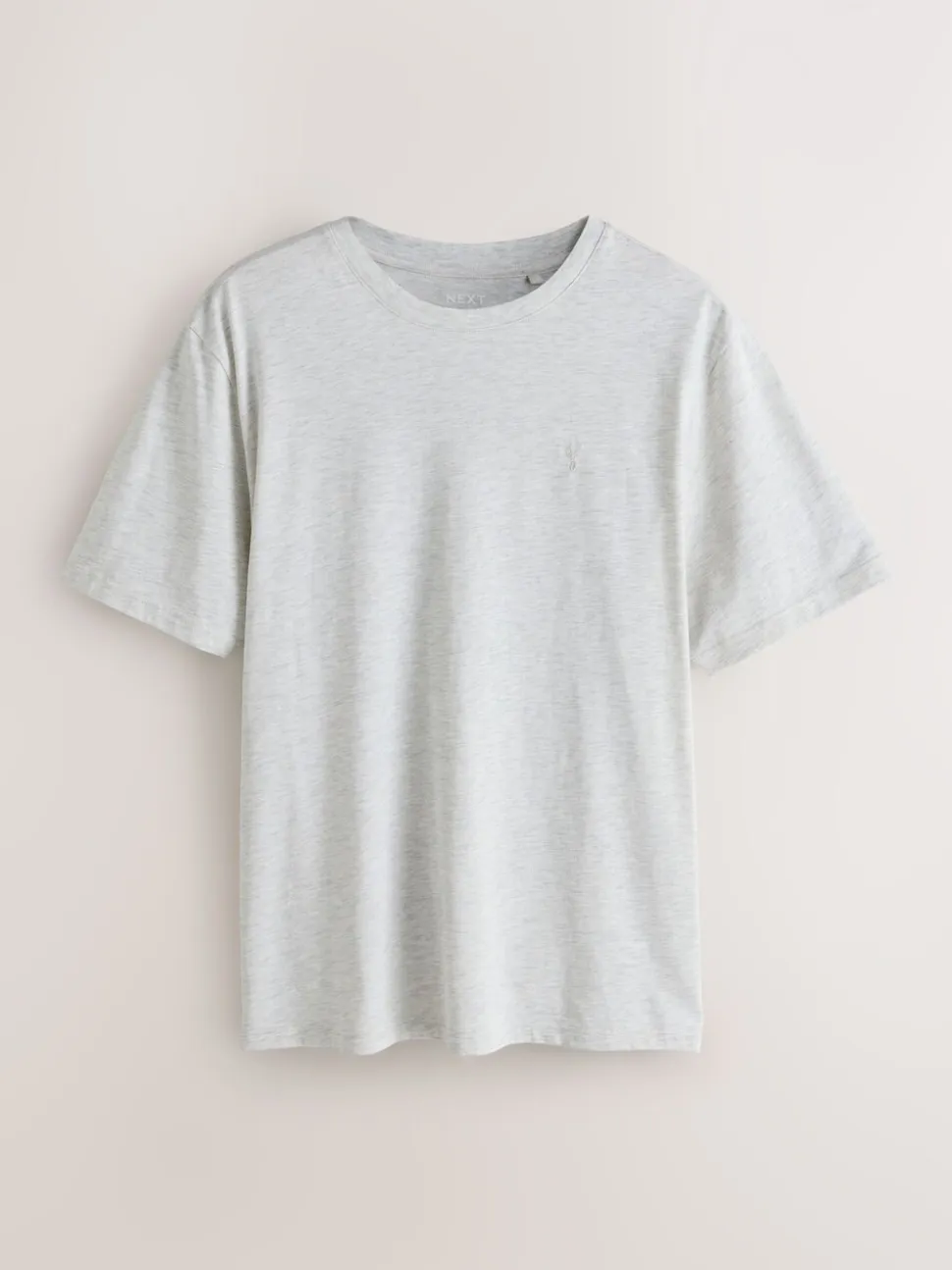 Grey/Orange/Grey/Blue Marls Regular Fit T-Shirts 4 Pack