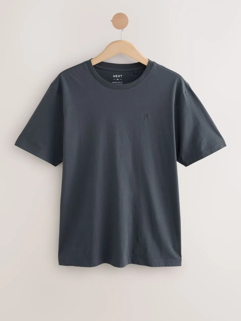 Grey/Pink/Ecru/Green Regular Fit T-Shirts 4 Pack
