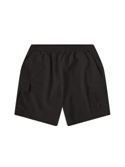 Gym King Black Focus Woven Utility Shorts