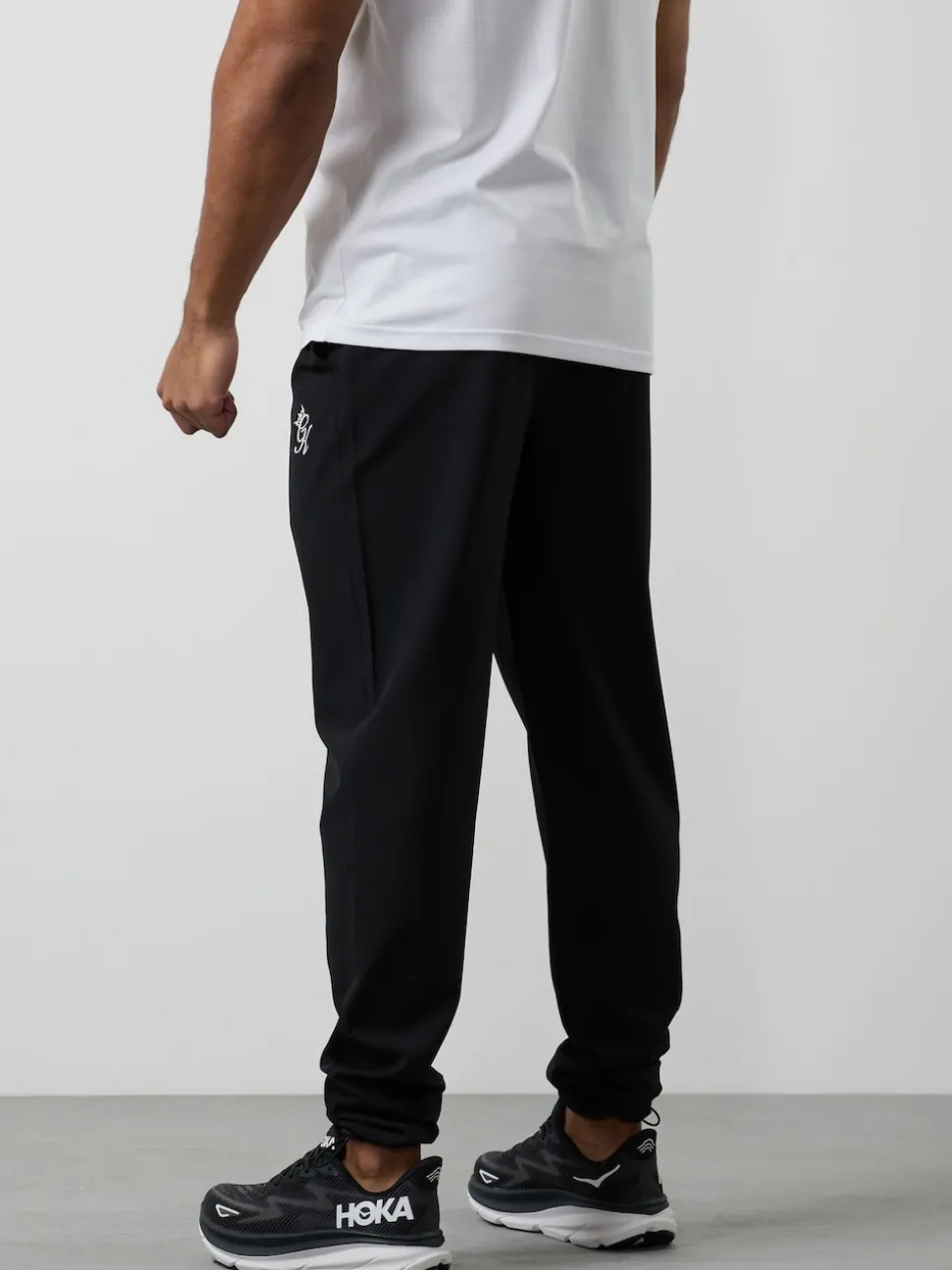 Gym King Black Fundamental Woven Joggers