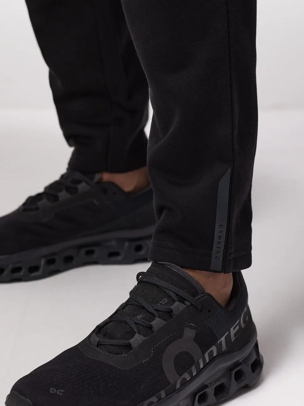 Gym King Black Pro Joggers