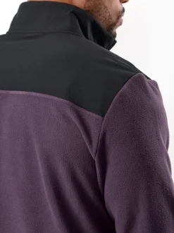 Gym King Black Quarter Zip Polar Fleece