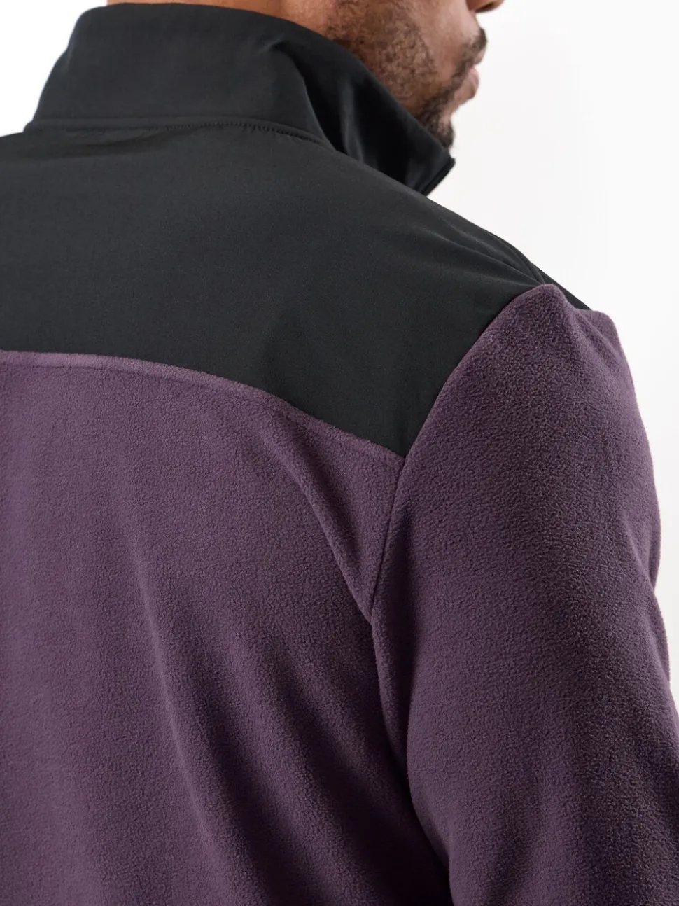 Gym King Black Quarter Zip Polar Fleece