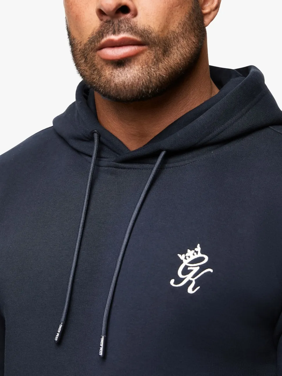 Gym King Blue Fundamental Fleece Hoodie