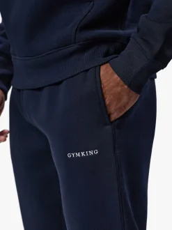 Gym King Blue Linear Fundamental Joggers