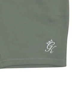 Gym King Green Fundamental Fleece Shorts