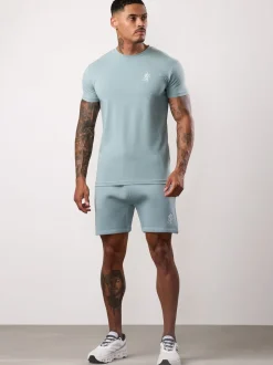 Gym King Grey Fundamental Fleece Shorts
