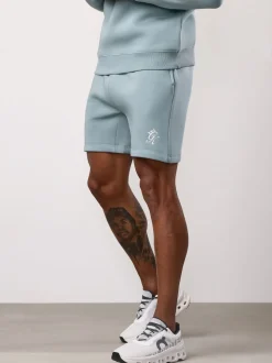 Gym King Grey Fundamental Fleece Shorts