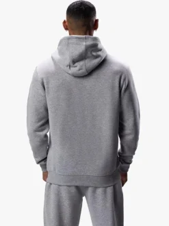 Gym King Grey Linear Fundamental Hoodie