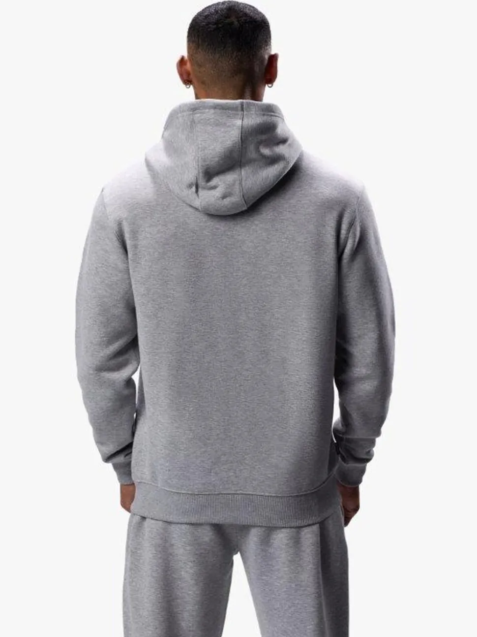 Gym King Grey Linear Fundamental Hoodie