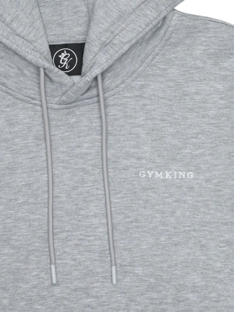 Gym King Grey Linear Fundamental Hoodie