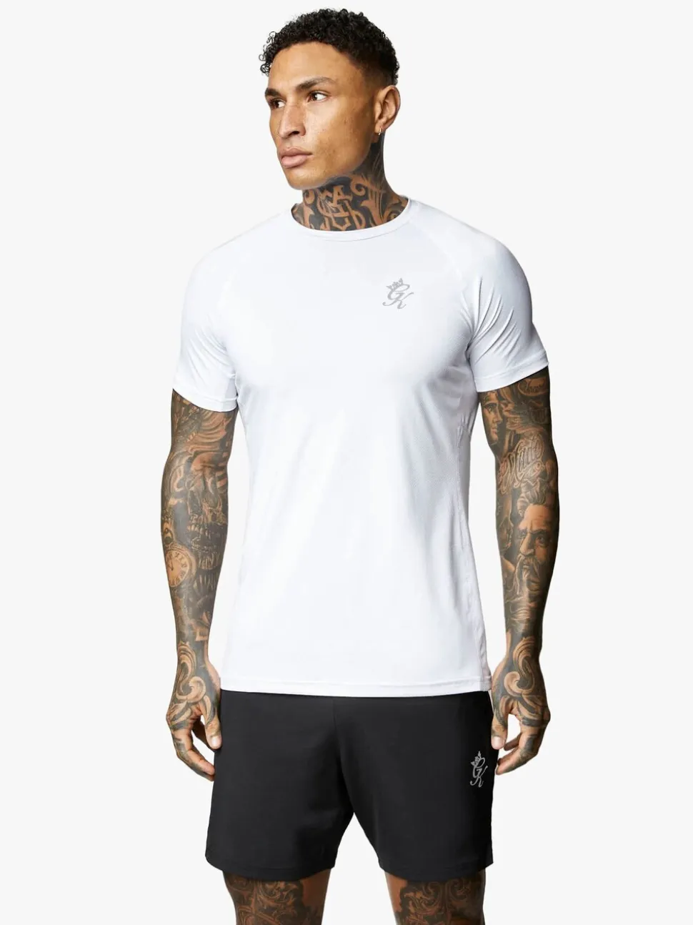 Gym King Grey Signature Waffle Shorts