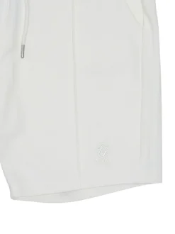Gym King White Portals Texture Shorts