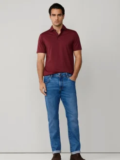 Hackett Blue Slim Fit Powerflex Light Wash Denim Jeans