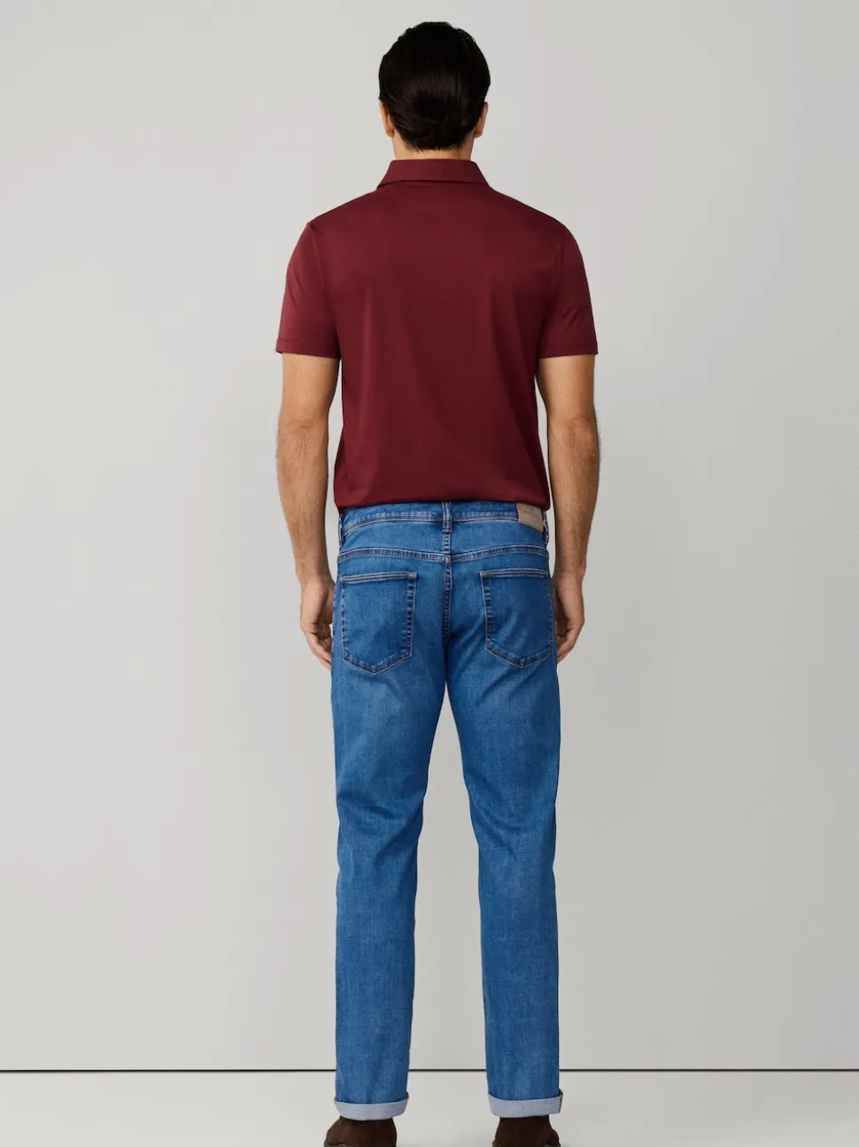 Hackett Blue Slim Fit Powerflex Light Wash Denim Jeans