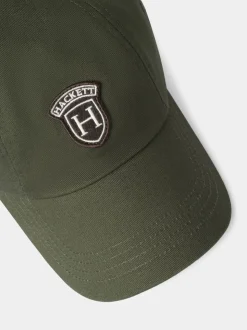 Hackett Green Heritage Peaks Twill Cap