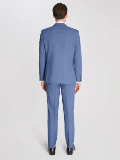 Harry Brown Blue Marl Alex Slim Fit Suit Jacket