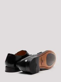 Hawes & Curtis Black Monk Shoes