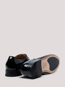 Hawes & Curtis Patent Oxford Dress Black Shoes