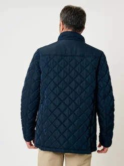 Heritage Diamond Quilted Funnel Neck Jacket