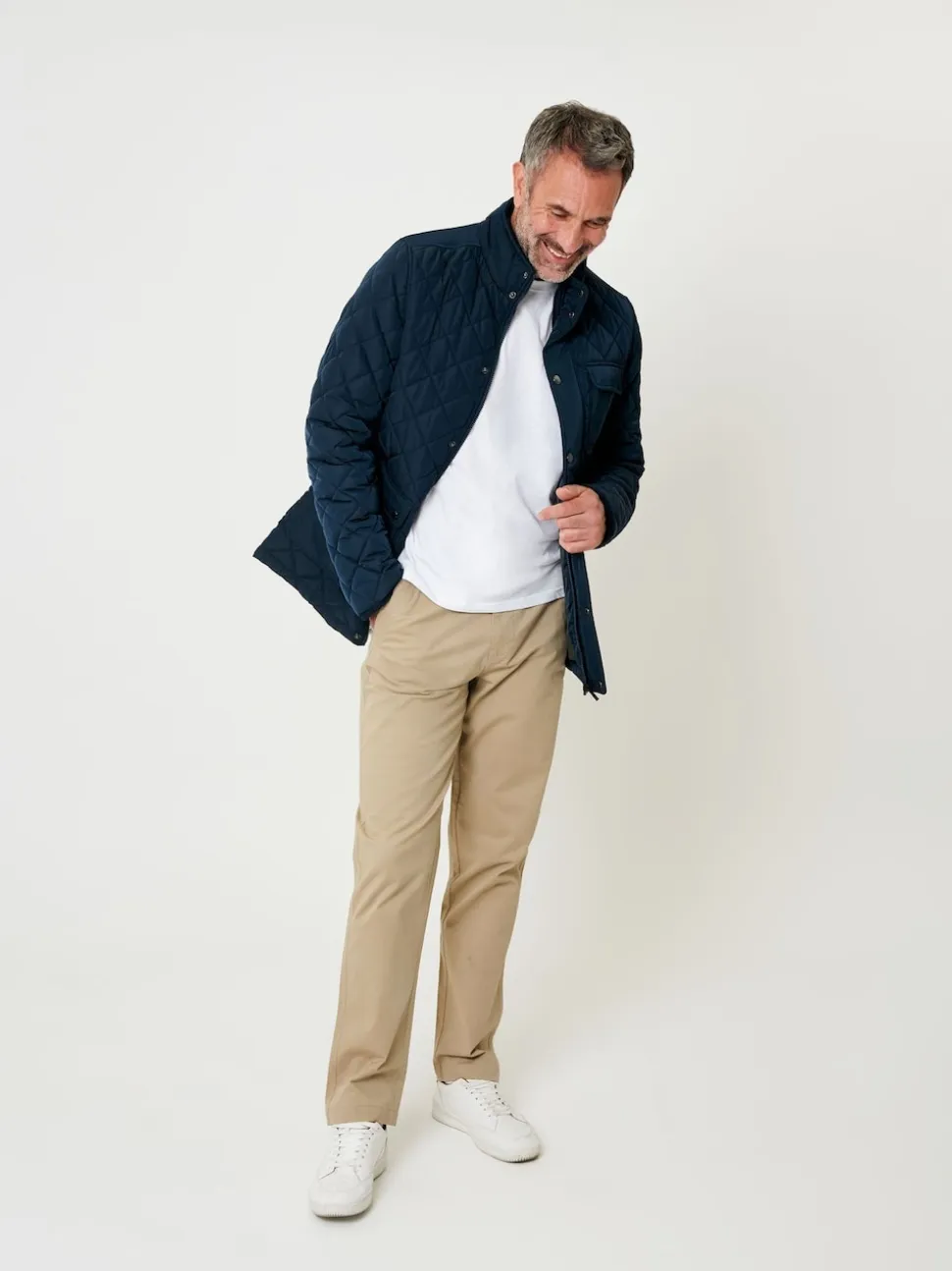 Heritage Diamond Quilted Funnel Neck Jacket