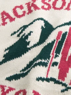 Hollister Cream Crew Neck Apres Ski Sweatshirt