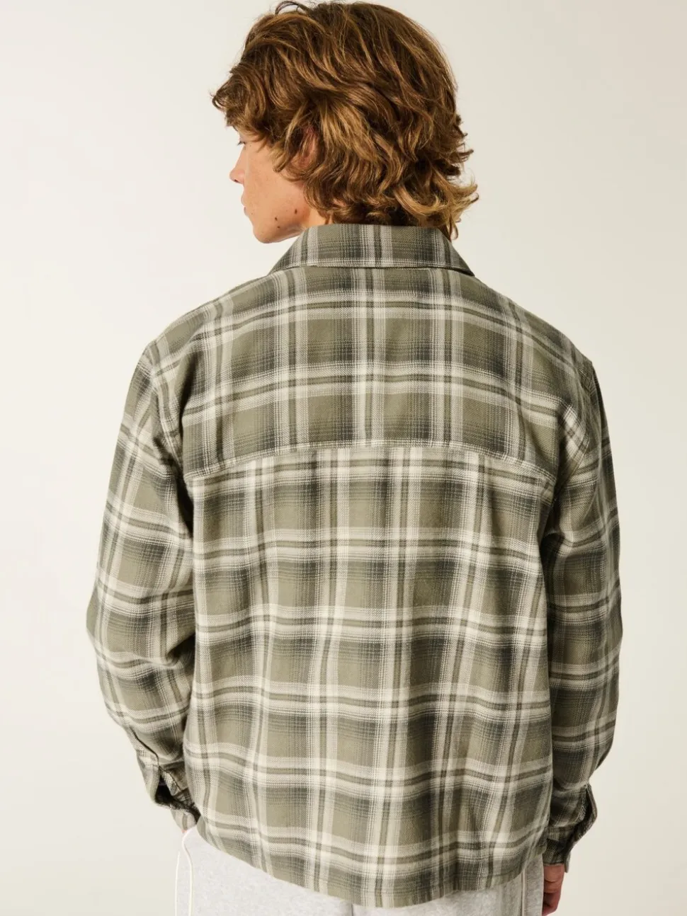 Hollister Flannel Check Button Through Shirt