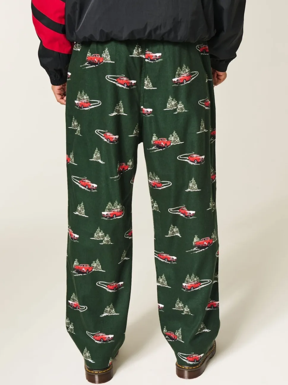 Hollister Green All-Over Print Christmas Pyjama Bottoms
