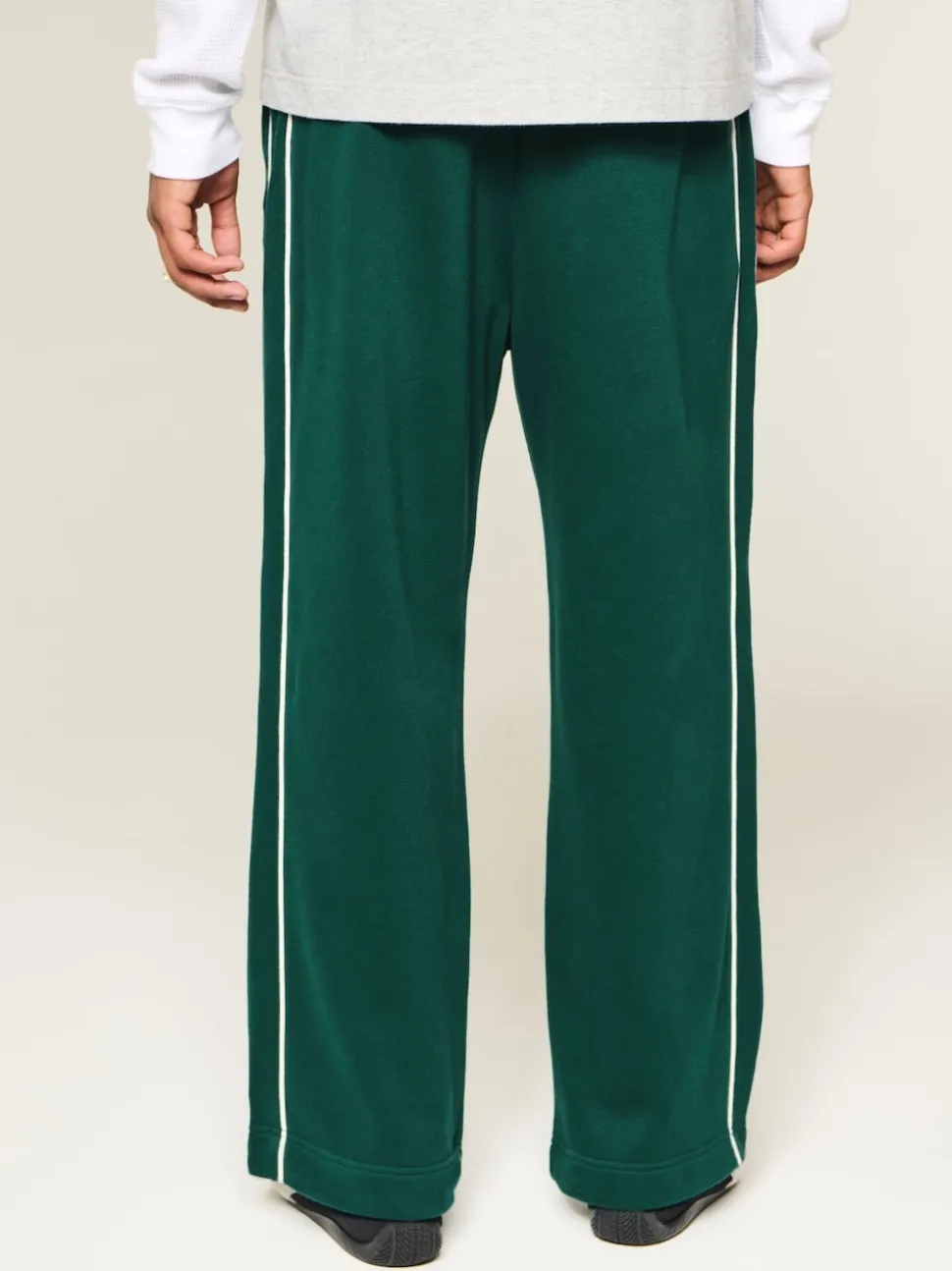 Hollister Green Super Baggy Joggers