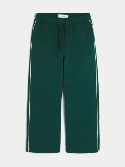 Hollister Green Super Baggy Joggers