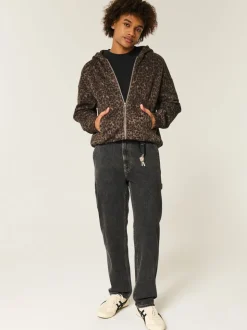 Hollister Loose Washed Black Jeans