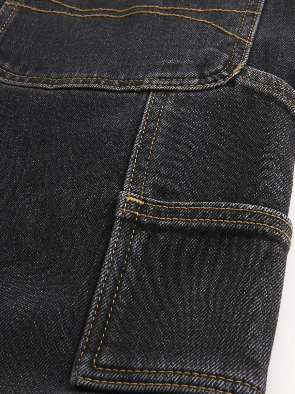 Hollister Loose Washed Black Jeans