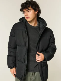 Hollister Parka Puffer Coat