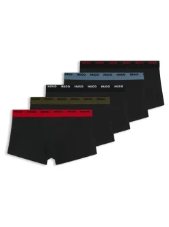 HUGO Black 5 Pack Boxers
