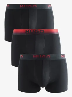HUGO Black Gift Box Boxers 3 Pack