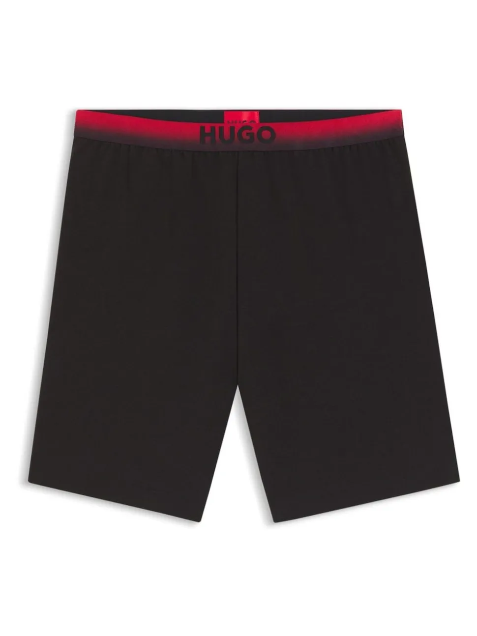 HUGO Black Gradient Band Shorts