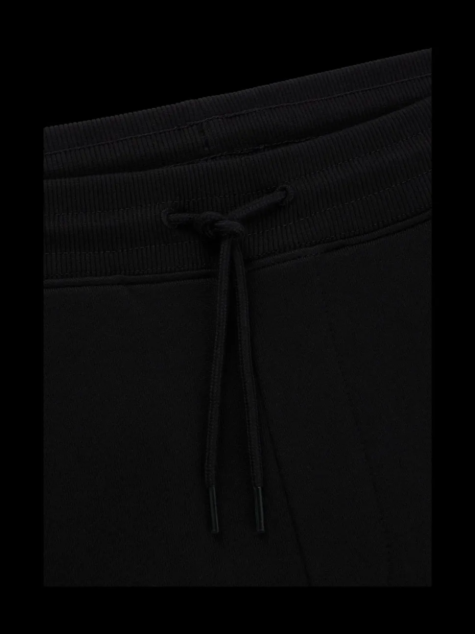 HUGO Black Logo Label Cotton Terry Joggers
