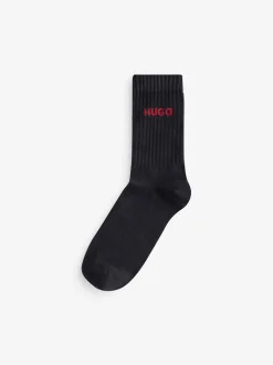 HUGO Black Socks 3 Pack