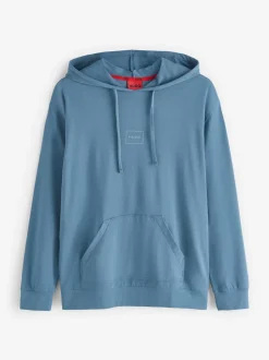 HUGO Blue Box Logo Hoodie