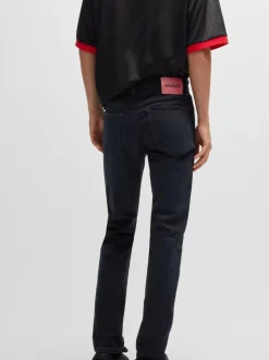 HUGO Blue Extra-Slim-Fit Stretch Denim Jeans